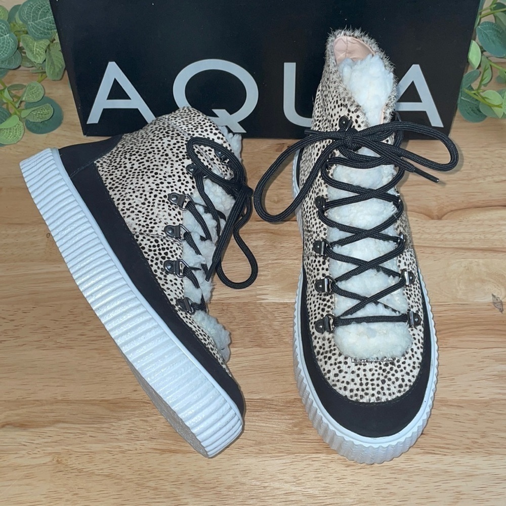 Aqua high tops